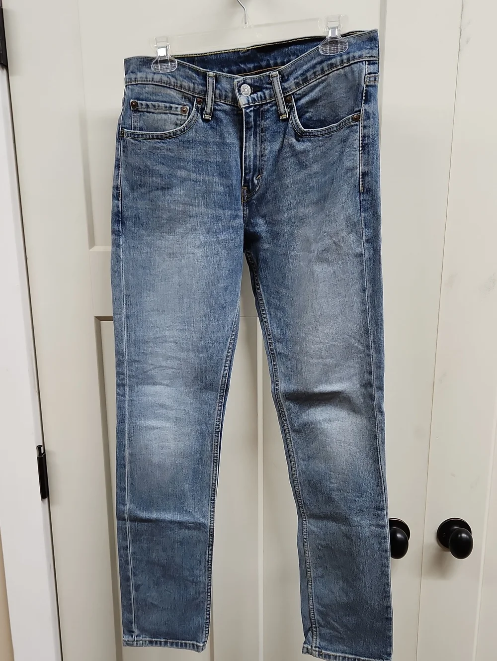 Levi's Slim Straight Light Blue Washed Jeans